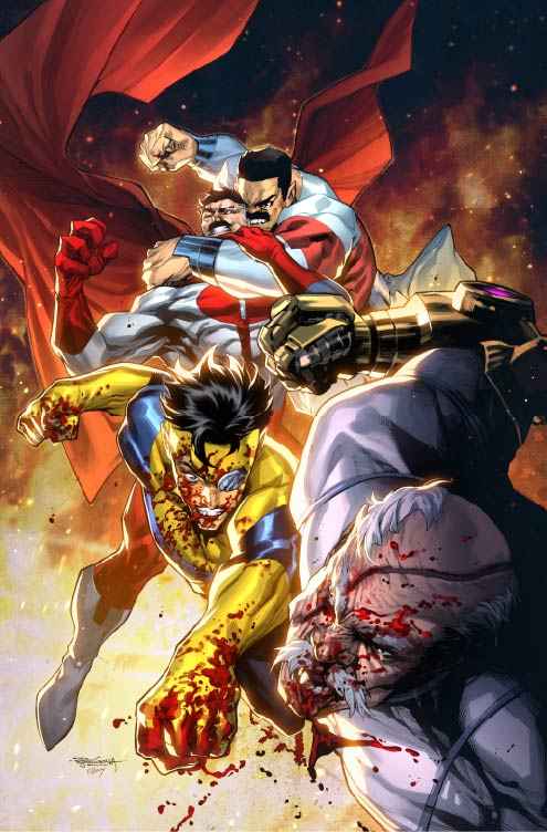 Invincible Returns #1 Stephen Segovia Exclusive Virgin Variant