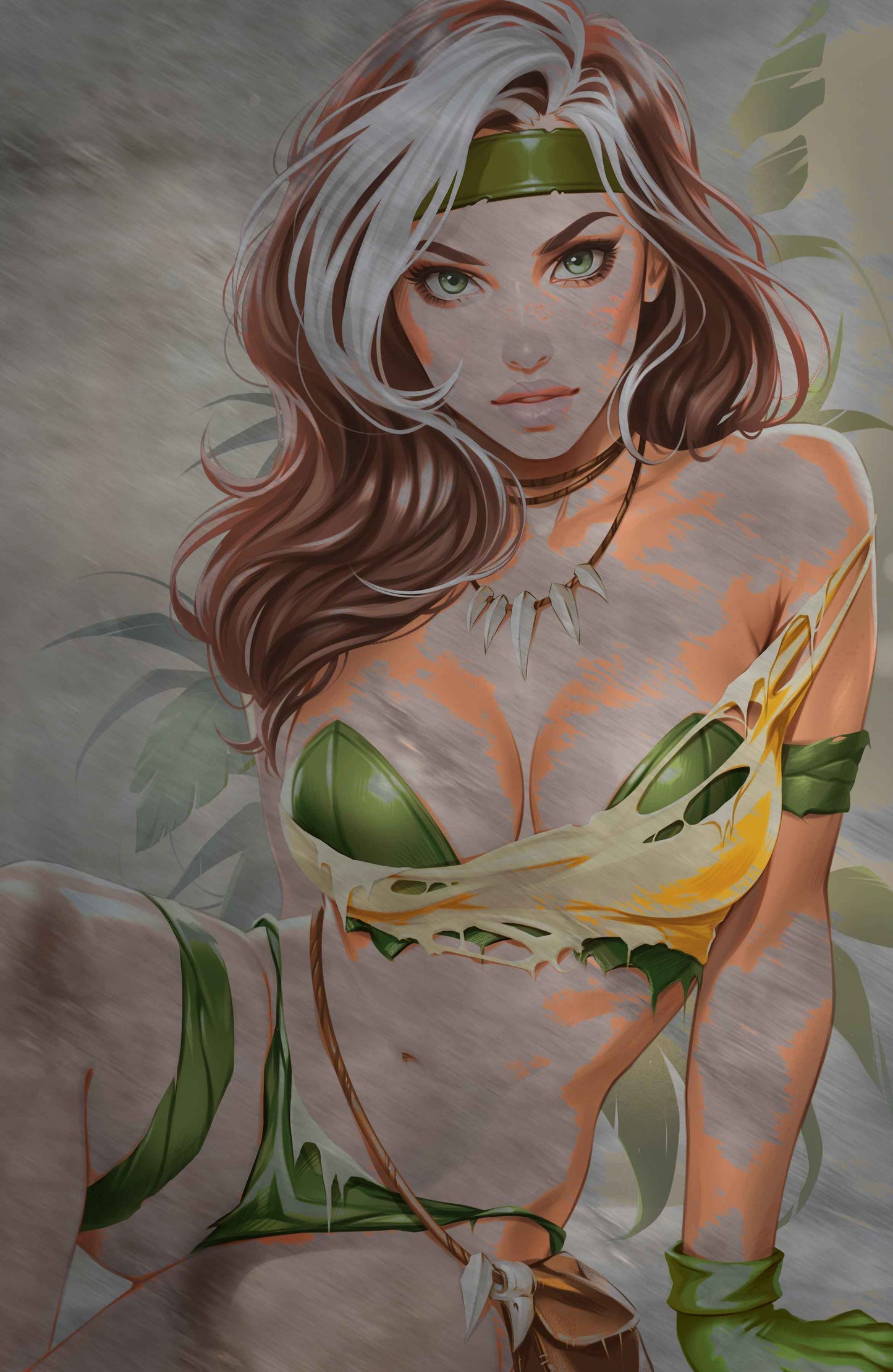 WAIFU CHRONICLES #1 - DEADLY TOUCH COSPLAY - KATYA SINYUKHINA COVER E METAL KNIGHT OF COMICS EXCLUSIVE LTD 5