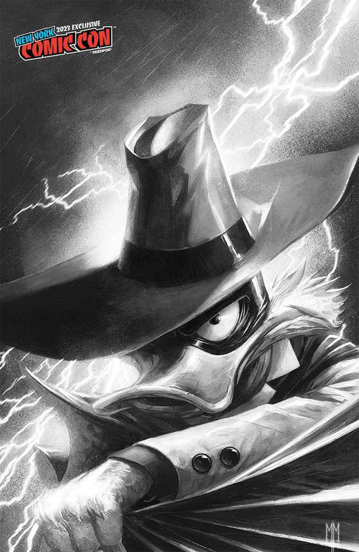 Negaduck #1 Unknown Comics Marco Mastrazzo Exclusive B&W NYCC Virgin Variant