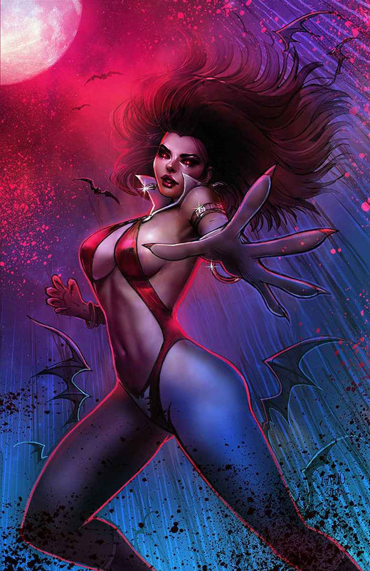 Vampirella Dead Flowers #1 Unknown Comics Zhuo | Szerdy Exclusive NYCC Bloody Virgin Variant