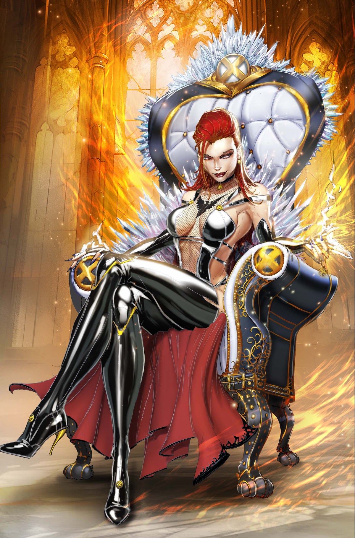 NYCC Telepathic Red Head Metal Comic