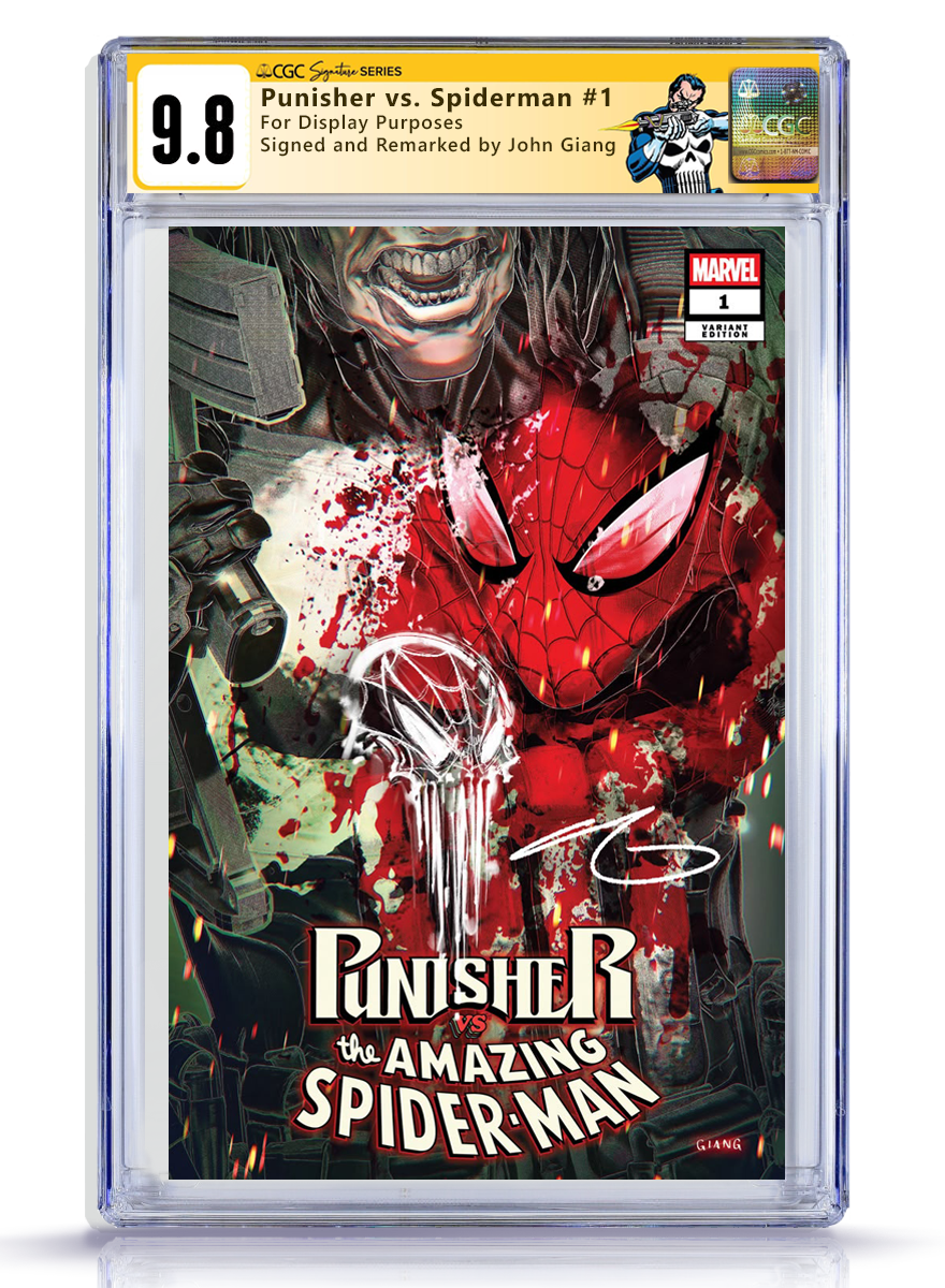 Punisher vs. Spider-Man #1 John Giang SDCC Exclusive