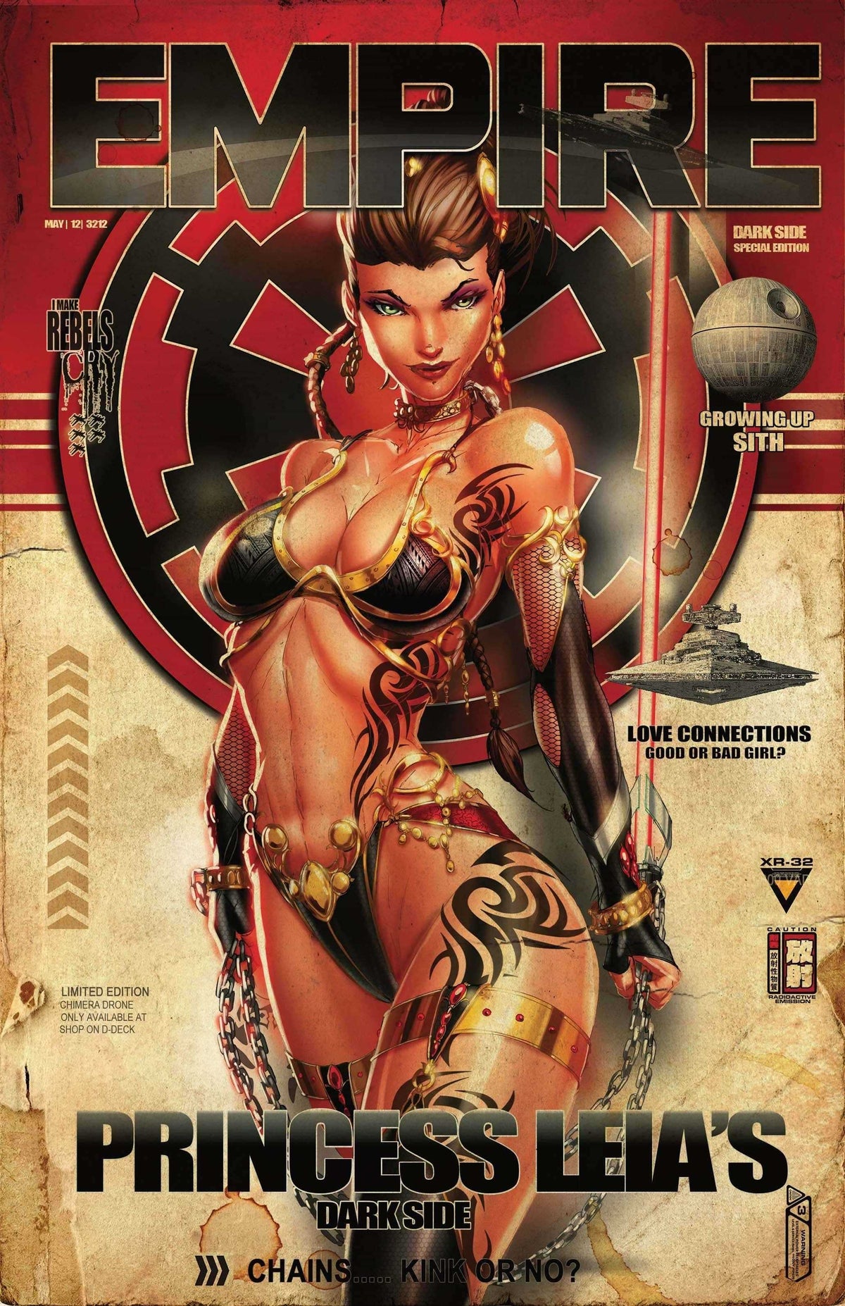 Retro Galactic Princess Empire Comic