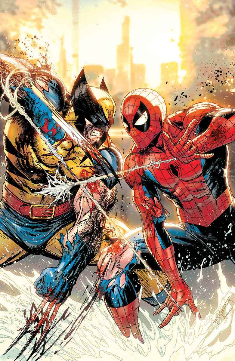 Spider-Man & Wolverine #1 Unknown Comics Tyler Kirkham Exclusive Virgin Variant