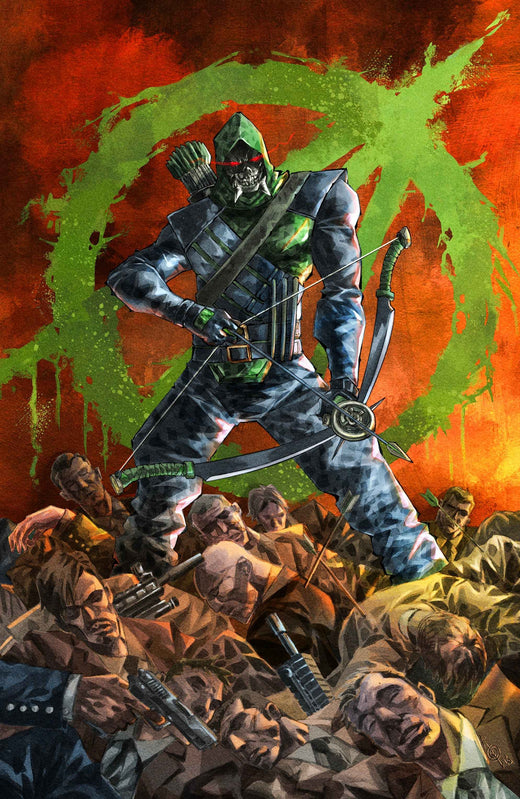 Absolute Green Arrow #1 - Alan Quah Foil Variant Knight Of Comics Exclusive LTD 1000