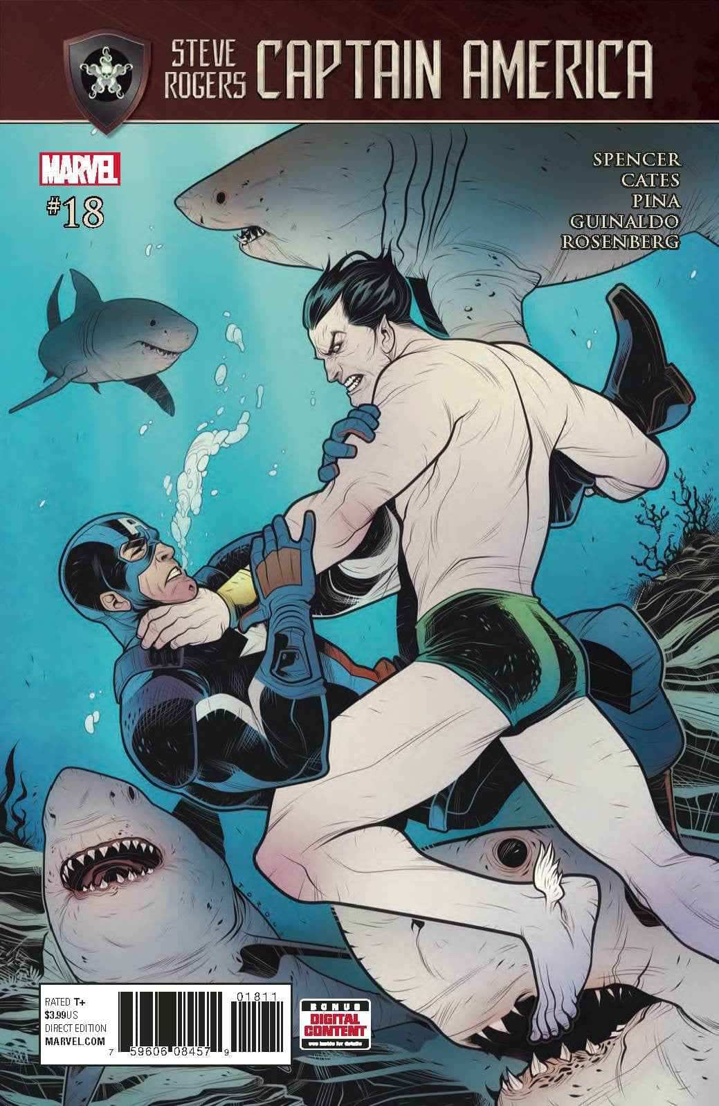 Captain America: Steve Rogers #18 — Secret Empire Tie-In
