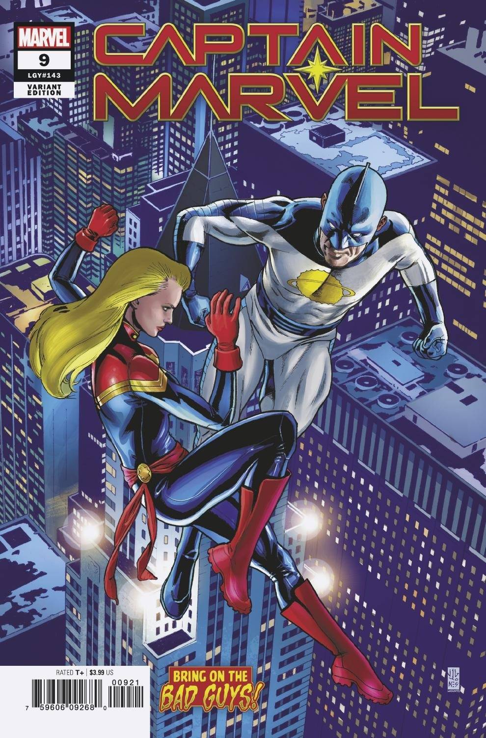 CAPTAIN MARVEL #9 ARTIST BOBG VAR (08/14/2019)