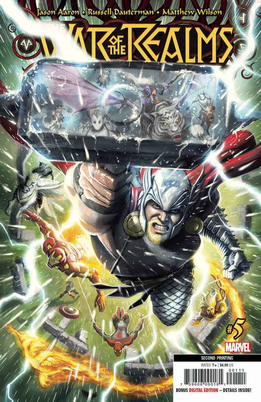 War of the Realms #5 (of 6) 2nd Printing Dauterman Variant