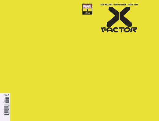 X-Factor #1 Yellow Variant 1:200