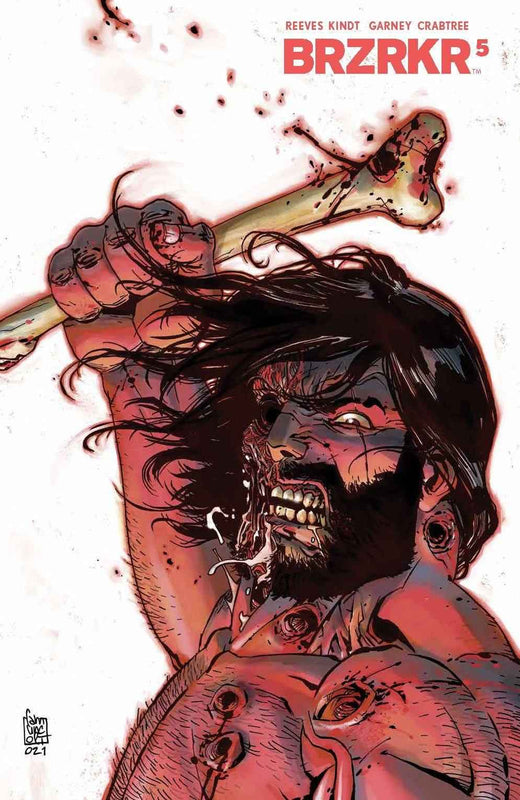 BRZRKR #5 of 12 — Cover B by Giuseppe Camuncoli