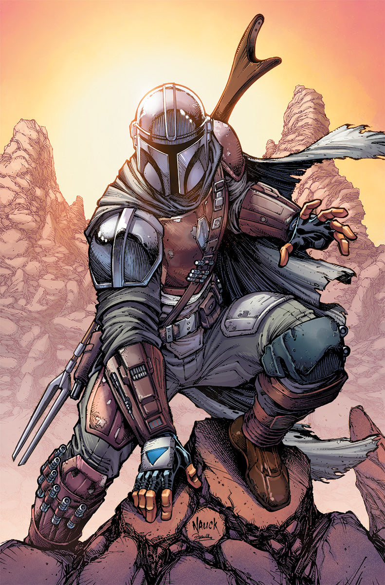 Star Wars: The Mandalorian #2 Unknown Comics Todd Nauck Virgin Exclusive Variant