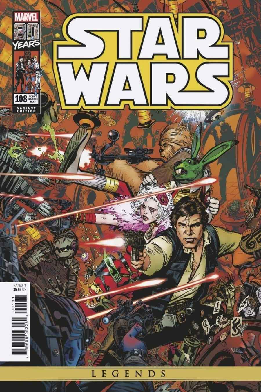 Star Wars Orig Marvel Yrs #108 Golden Variant