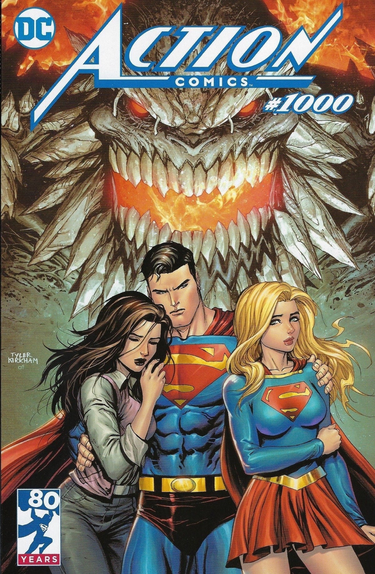 Action Comics #1000 Unknown Comic Books Exclusive Kirkham Cover A
