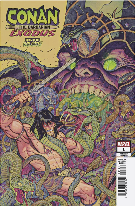 Conan The Barbarian Exodus #1 BOBG Variant