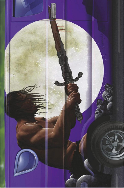 Conan The Barbarian Exodus #1 Horn Van Variant