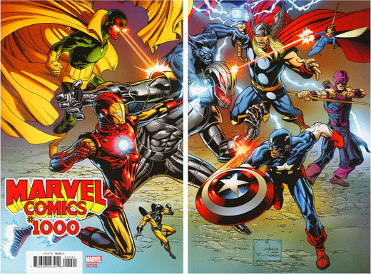 Marvel Comics #1000 Quesada Wraparound Variant