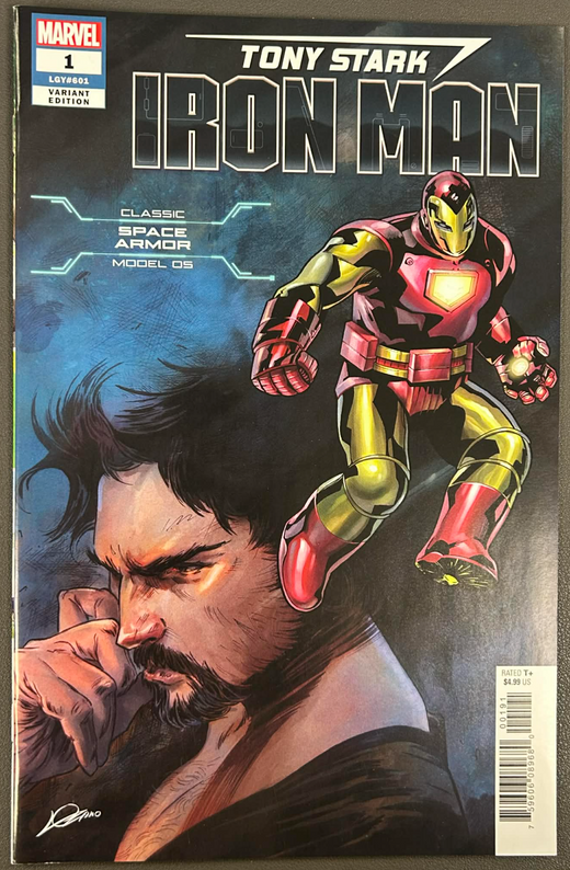Tony Stark: Iron Man #1 — Space Armor