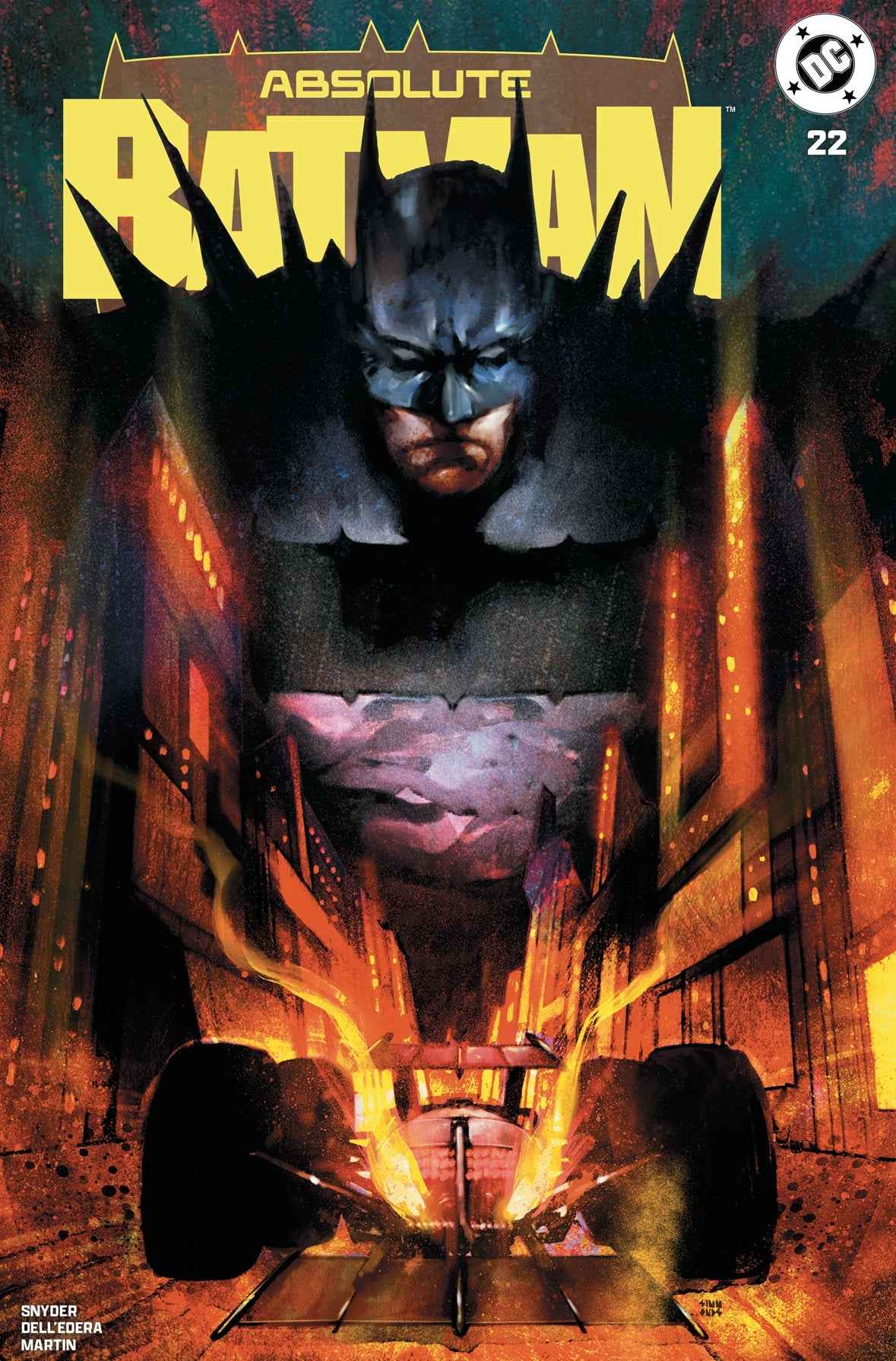 ABSOLUTE BATMAN #22 - MARTIN SIMMONDS COVER A TRADE VARIANT KNIGHT OF COMICS SDCC 2026 EXCLUSIVE LTD 800