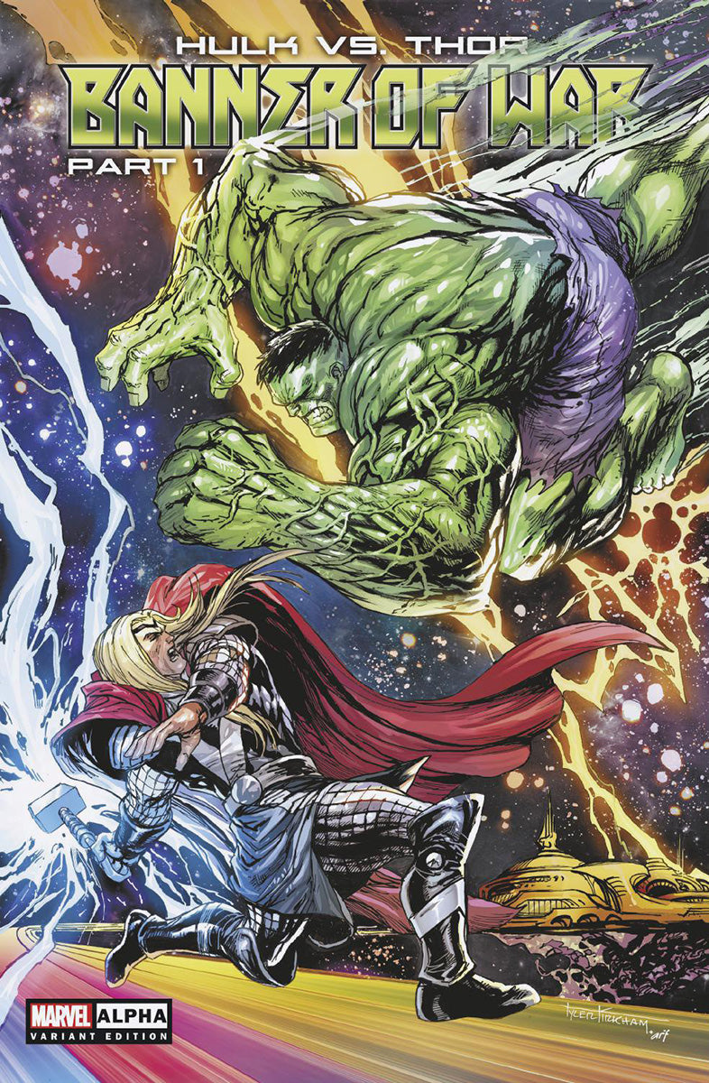 Hulk Vs. Thor: Banner Of War Alpha 1 Unknown Comics Tyler Kirkham Exclusive Variant