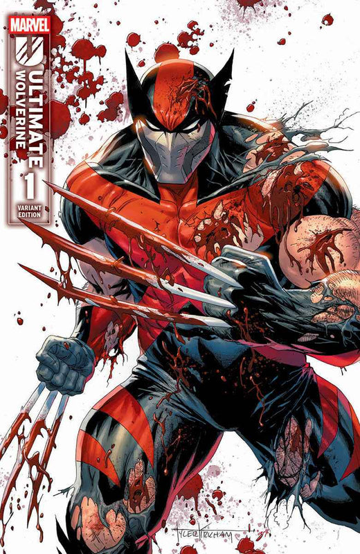 Ultimate Wolverine #1 Tyler Kirkham MegaCon 2025 Exclusive Premium Battle Damaged Variant