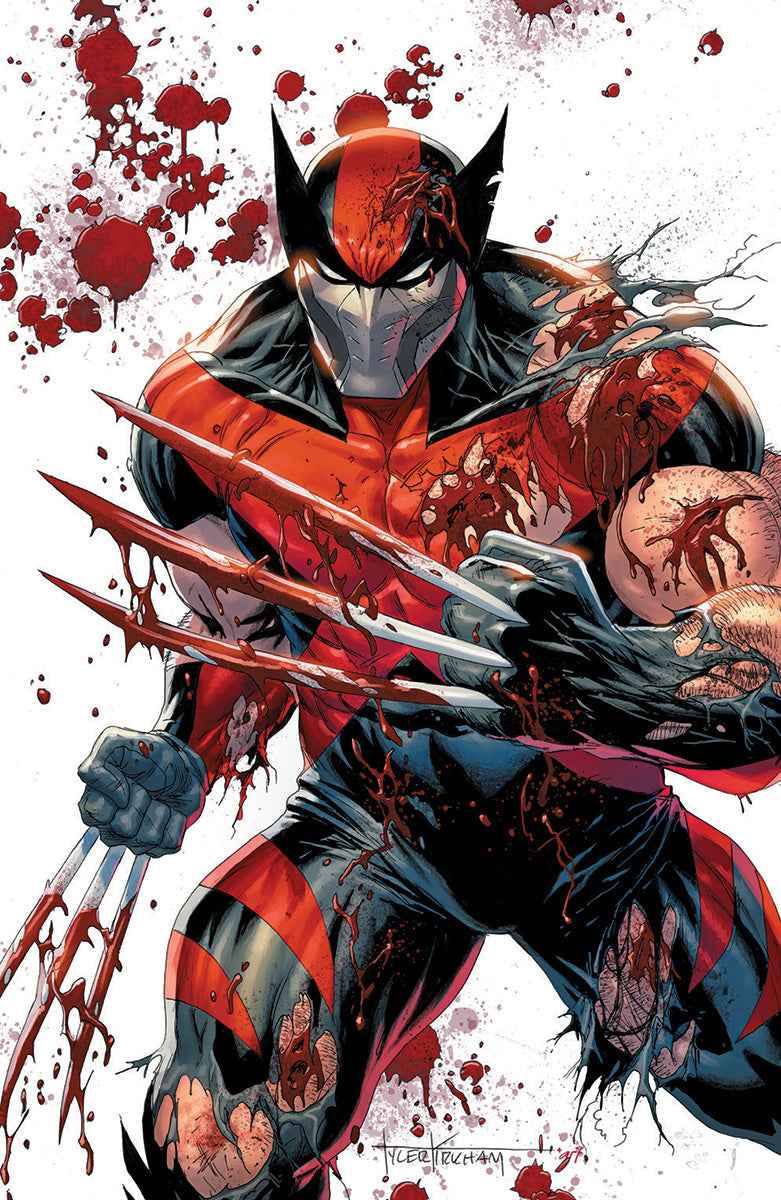 Ultimate Wolverine #1 Tyler Kirkham MegaCon 2025 Exclusive Virgin Premium Battle Damaged Variant