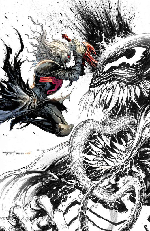 Venom #28 Unknown Comics Tyler Kirkham Exclusive Color Splash Secret Virgin Variant