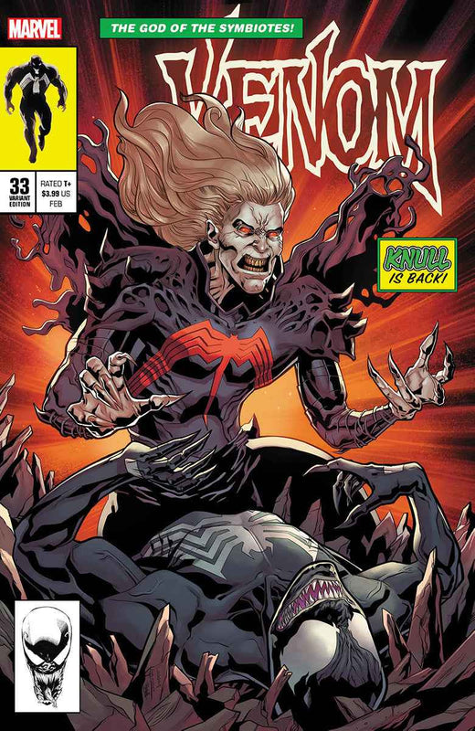 Venom #33 Unknown Comics Will Sliney Exclusive Variant Kib