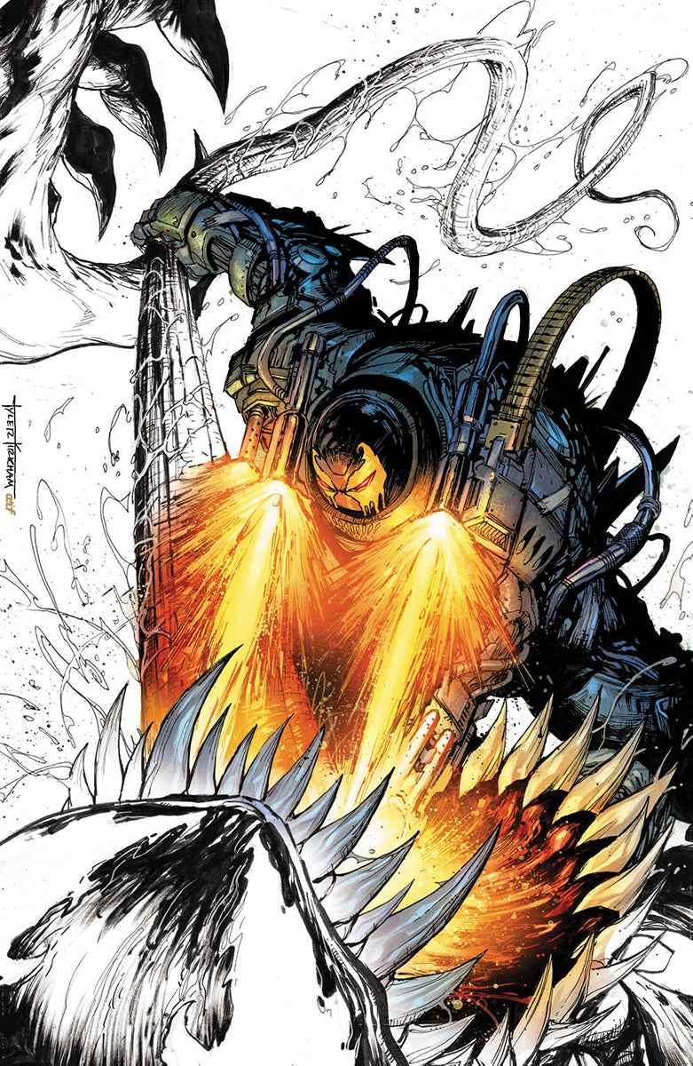 Venom #27 Unknown Comics Tyler Kirkham Secret Color Splash