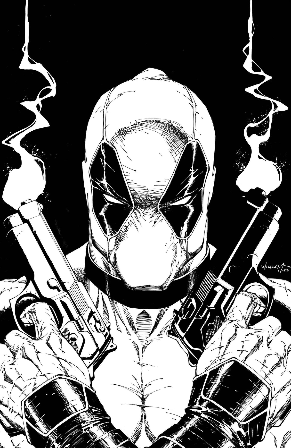Wolverine #33 Virgin B&W Scott Williams Exclusive SDCC Limited Icon Variant