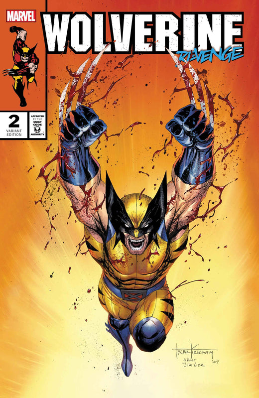 Wolverine Revenge #2 Red Band Unknown Comics Exclusive Tyler Kirkham Variant Polybagged Explicit Content