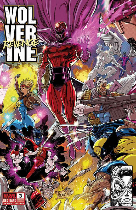 Wolverine Revenge #3 Red Band Unknown Comics Kaare Andrews Connecting Cover Exclusive Variant Polybagged Explicit Content