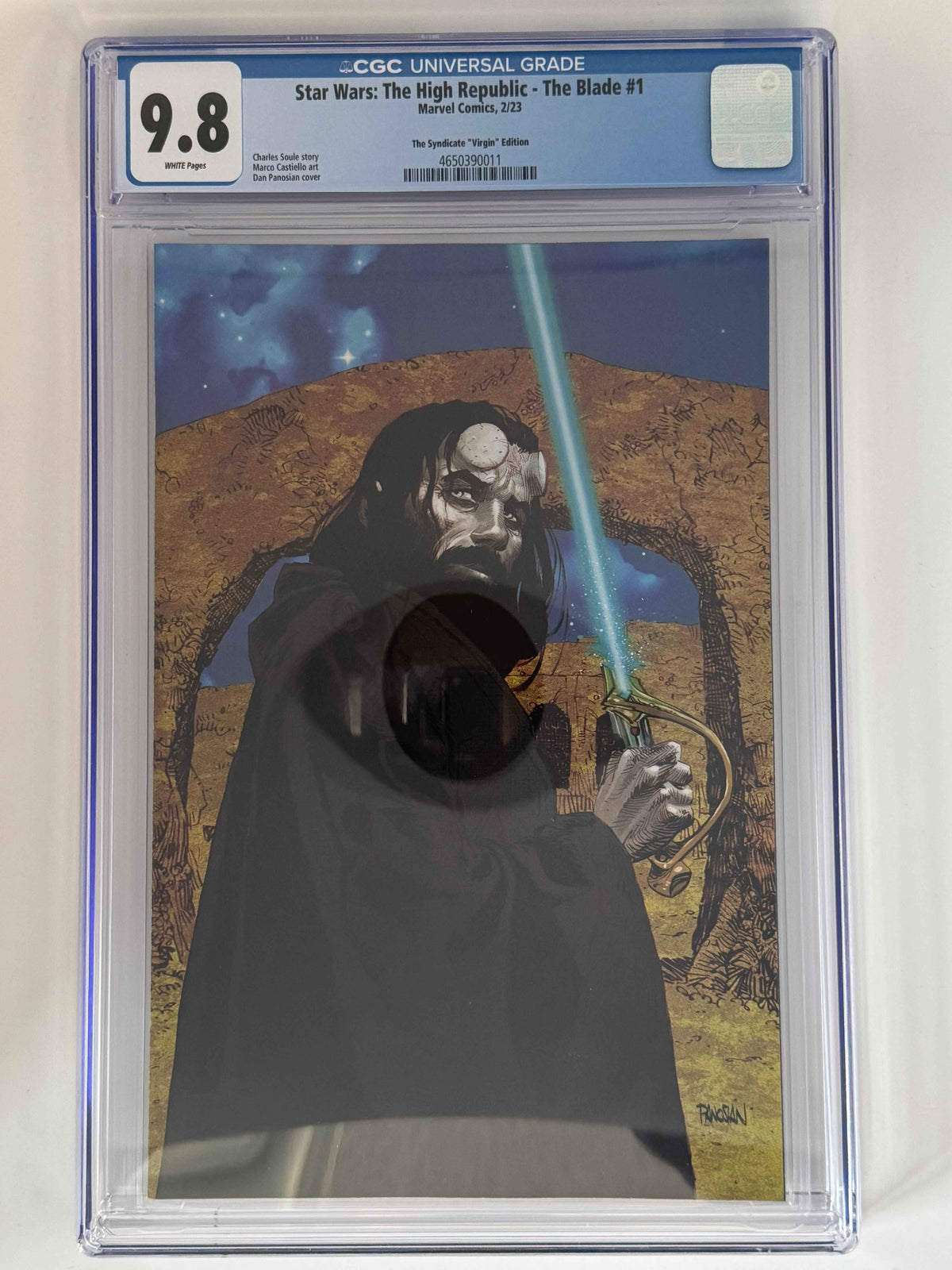 Star Wars: The High Republic - The Blade #1 CGC 9.8 Blue Label Panosian Exclusive Variant
