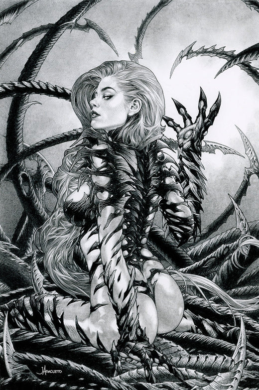 Witchblade #27 Jay Anacleto Exclusive Virgin Variant (Black & White)