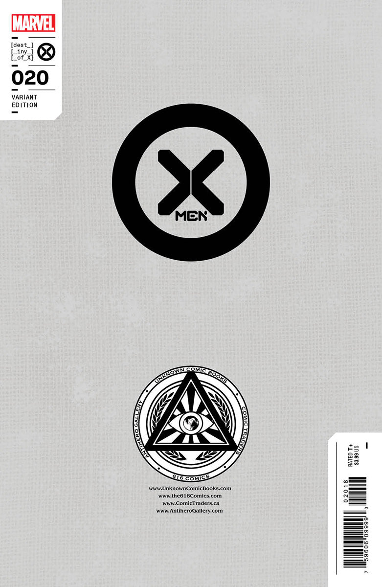 [Signed by Nathan Szerdy] X-MEN #20 UNKNOWN COMICS MEGACON EXCLUSIVE VAR [IN STOCK]