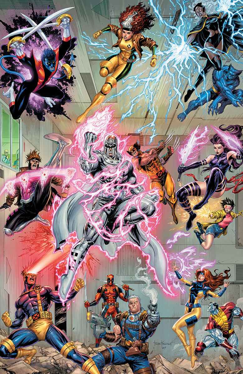 X-Men #12 Unknown Comic Tyler Kirkham Connecting Cover Exclusive ECCC Convention Virgin Variant