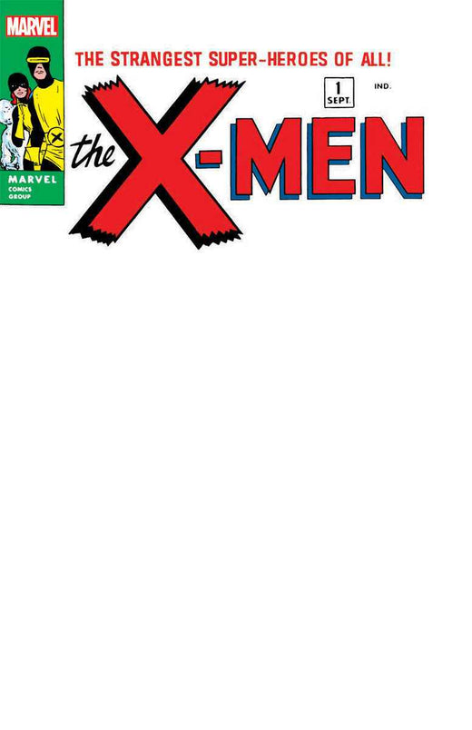 X-Men #1 Facsimile Edition Blank Unknown Comics Exclusive 2023