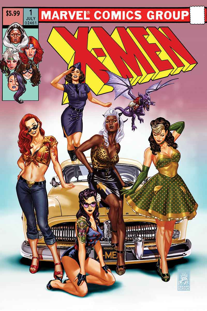 X-Men #1 Mark Brooks Cover B SDCC 2024 Exclusive Variant