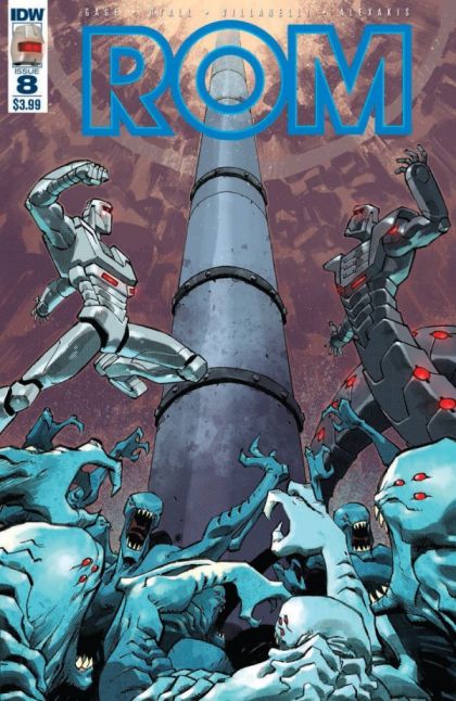 ROM (IDW Publishing) #8 – Regular Nelson Daniel Cover (IDW Publishing, 2017)