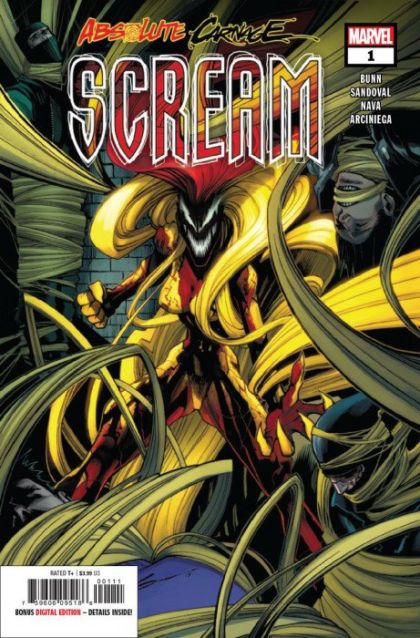 Absolute Carnage: Scream #1 – Regular Gerardo Sandoval Cover (Marvel, 2019)