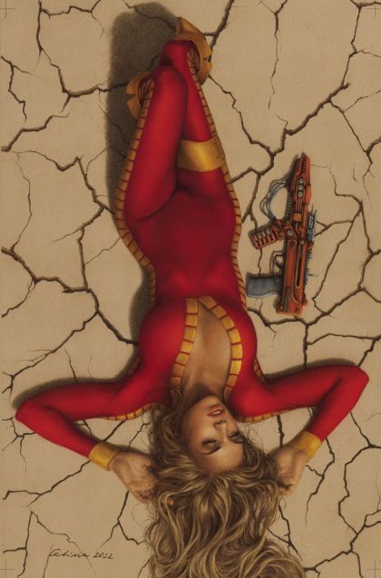 Barbarella: The Center Cannot Hold #3 – Celina Incentive Virgin Variant (1:25) (Dynamite Entertainment, 2023)
