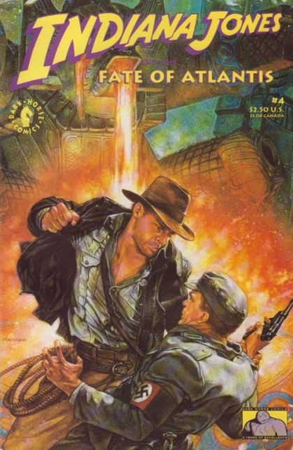 Indiana Jones and the Fate of Atlantis #4 (Dark Horse, 1991)
