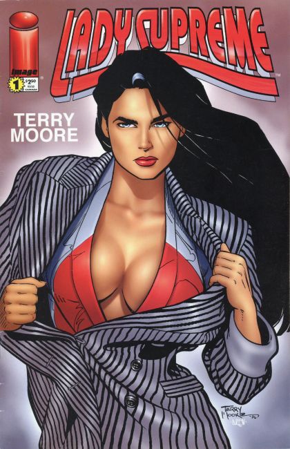 Lady Supreme #1 – Terry Moore Variant Cover (Image, 1996)