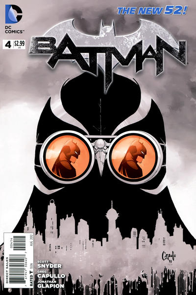 Batman Vol. 2 #4 – 4th Printing Greg Capullo (DC, 2011)