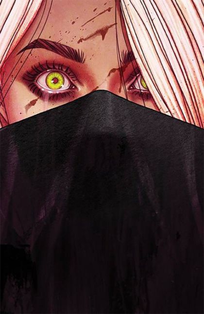 Something is Killing the Children #21 – Jenny Frison Die-Cut Bloody Mask Cover (Boom! Studios, 2022)