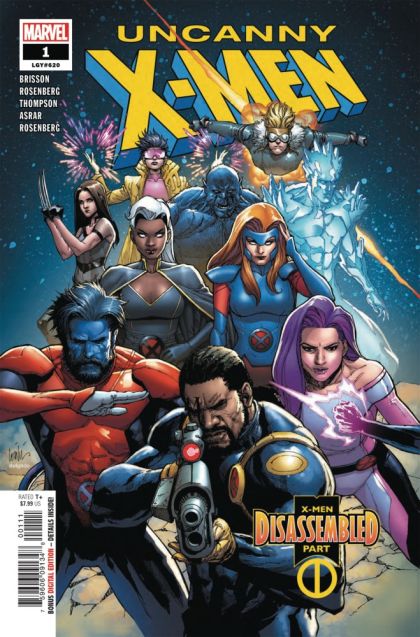 Uncanny X-Men Vol. 5 #1 – Regular Leinil Francis Yu Cover (Marvel, 2018)