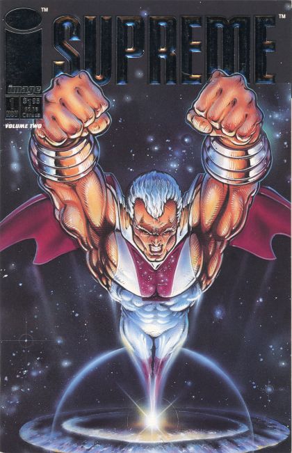 Supreme #1 – Regular Silver Foil Cover (Image, 1992)