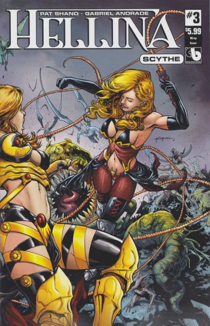 Hellina: Scythe #3 – Wrap Cover (Avatar Press, 2017)