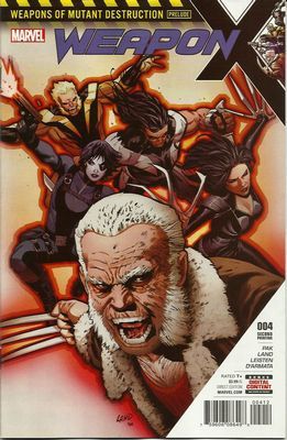 Weapon X Vol. 3 #4 – Second Priniting (Marvel, 2017)