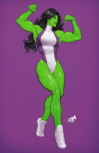 She-Hulk Vol. 4 #2 – Comics Illuminati- Unknown Comic Books / Comic Traders / Street Level Heroes Exclusive David Nakayama Virgin Variant (Marvel, 2022)