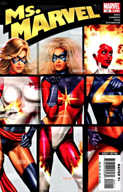 Ms. Marvel Vol. 2 #22 – Greg Horn Regular (Marvel, 2008)